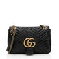 Gucci Matelasse Leather GG Marmont Medium Flap Bag