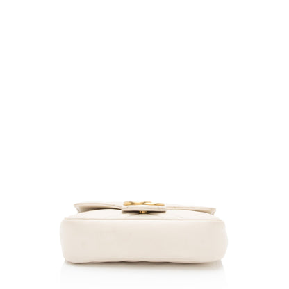 Gucci Matelasse Leather GG Marmont Mini Flap Bag