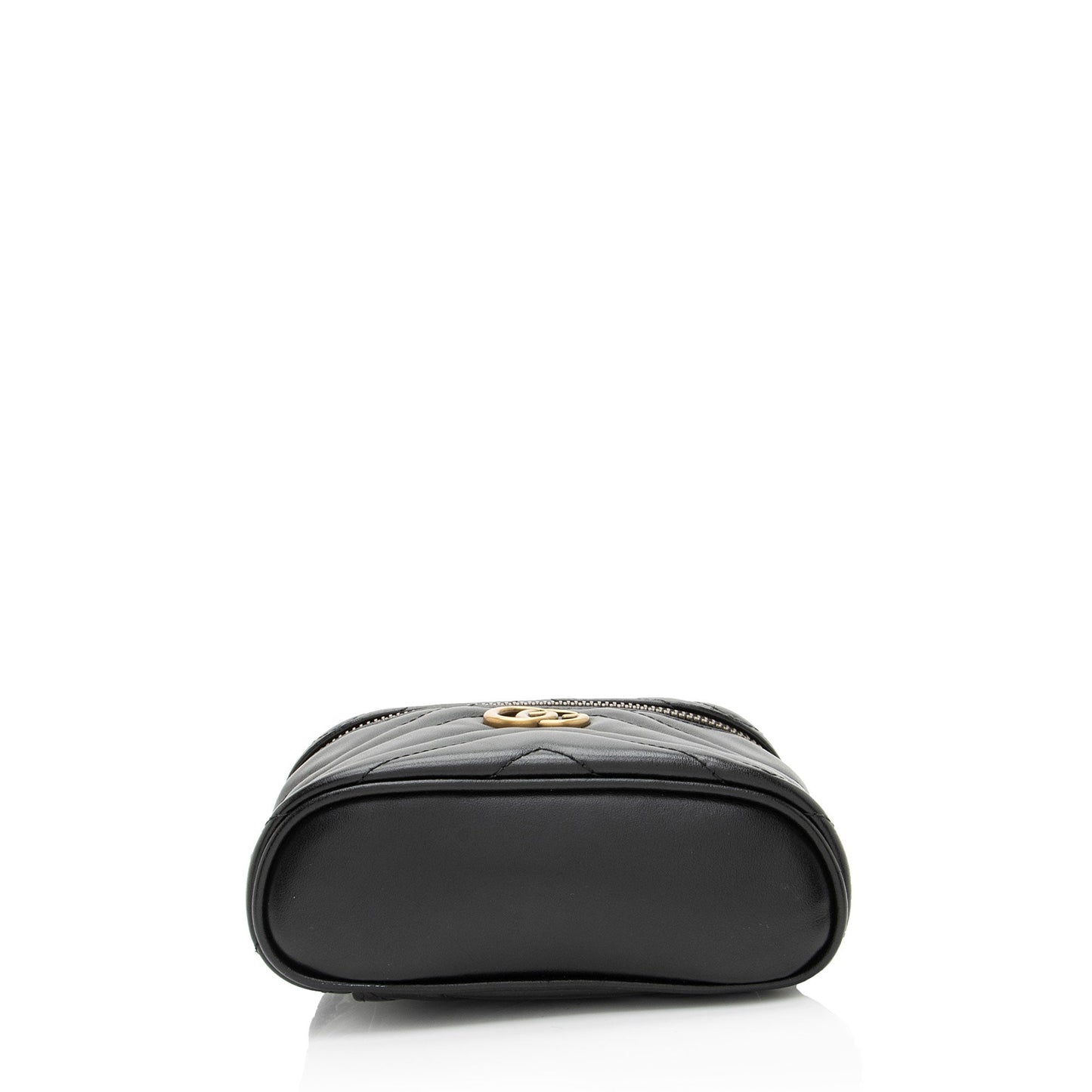 Gucci Matelasse Leather GG Marmont Mini Vanity Top Handle