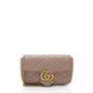 Gucci Matelasse Leather GG Marmont Super Mini Flap Bag