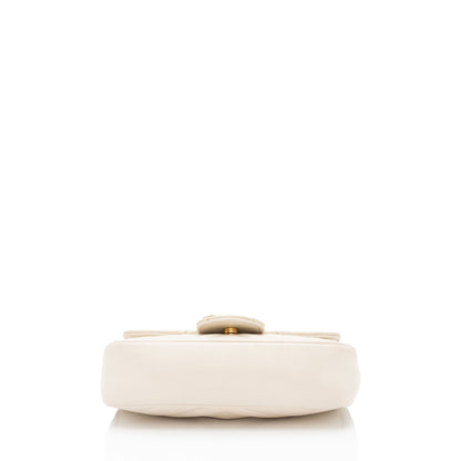 Gucci Matelasse Leather GG Marmont Mini Flap Bag