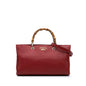 Gucci Medium Calfskin Bamboo Shopper Satchel
