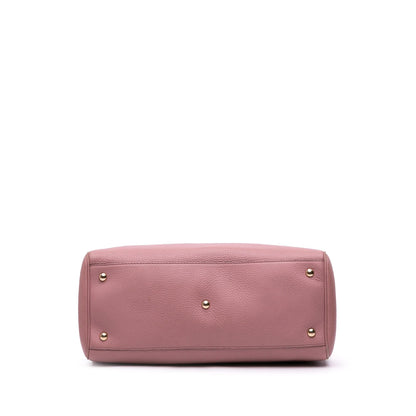 Gucci Medium Calfskin Bamboo Shopper Satchel