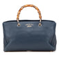 Gucci Medium Calfskin Bamboo Shopper Satchel