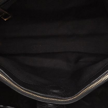 Gucci Medium Calfskin Bamboo Shopper Satchel