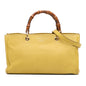 Gucci Medium Calfskin Bamboo Shopper Satchel