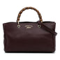 Gucci Medium Calfskin Bamboo Shopper Satchel