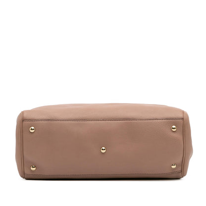 Gucci Medium Calfskin Bamboo Shopper Satchel