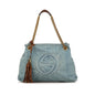 Gucci Medium Denim Soho Chain Tote (SHG-HWzqzR)