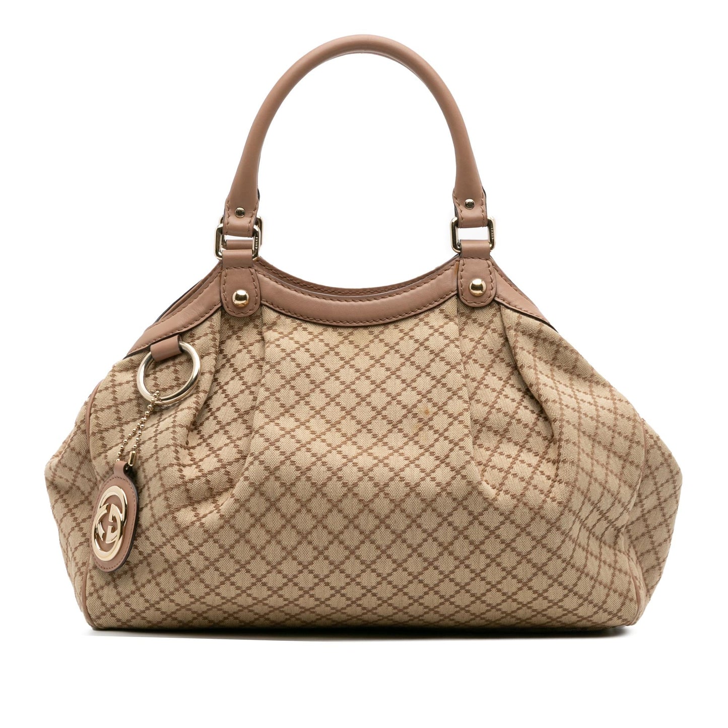 Gucci Medium Diamante Canvas Sukey Tote