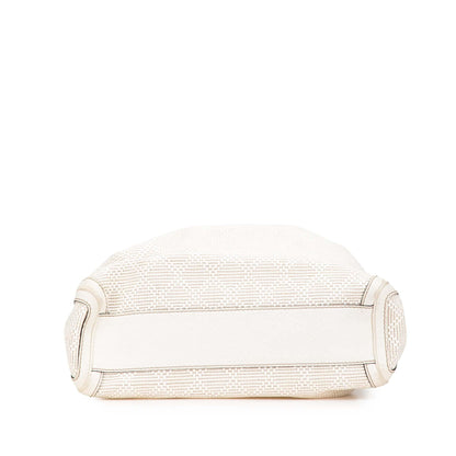 Gucci Medium Diamante Raffia Sukey Tote