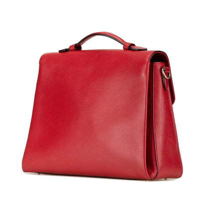 Gucci Medium Dollar Calf Interlocking G Satchel