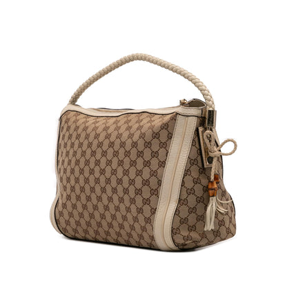 Gucci Medium GG Canvas Bella Shoulder Bag