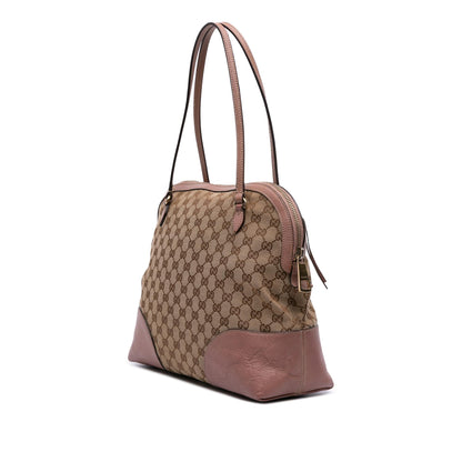 Gucci Medium GG Canvas Bree Dome Tote