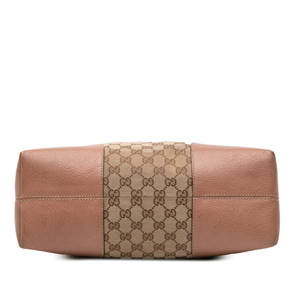 Gucci Medium GG Canvas Bree Dome Tote