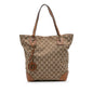Gucci Medium GG Canvas GG Charm Tote