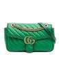 Gucci Medium GG Marmont Matelasse Diagonal Leather Torchon Shoulder Bag