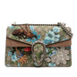 Gucci Medium GG Supreme Blooms and Bee Dionysus Shoulder Bag