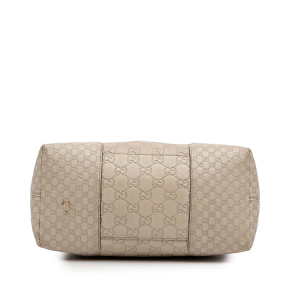 Gucci Medium Guccissima Bree Fold Over Tote