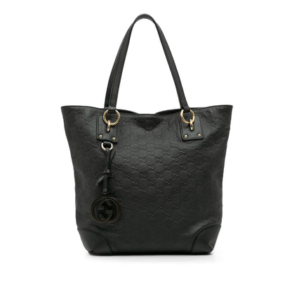 Gucci Medium Guccissima Charm Tote
