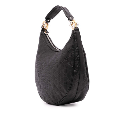Gucci Medium Guccissima Twins Hobo