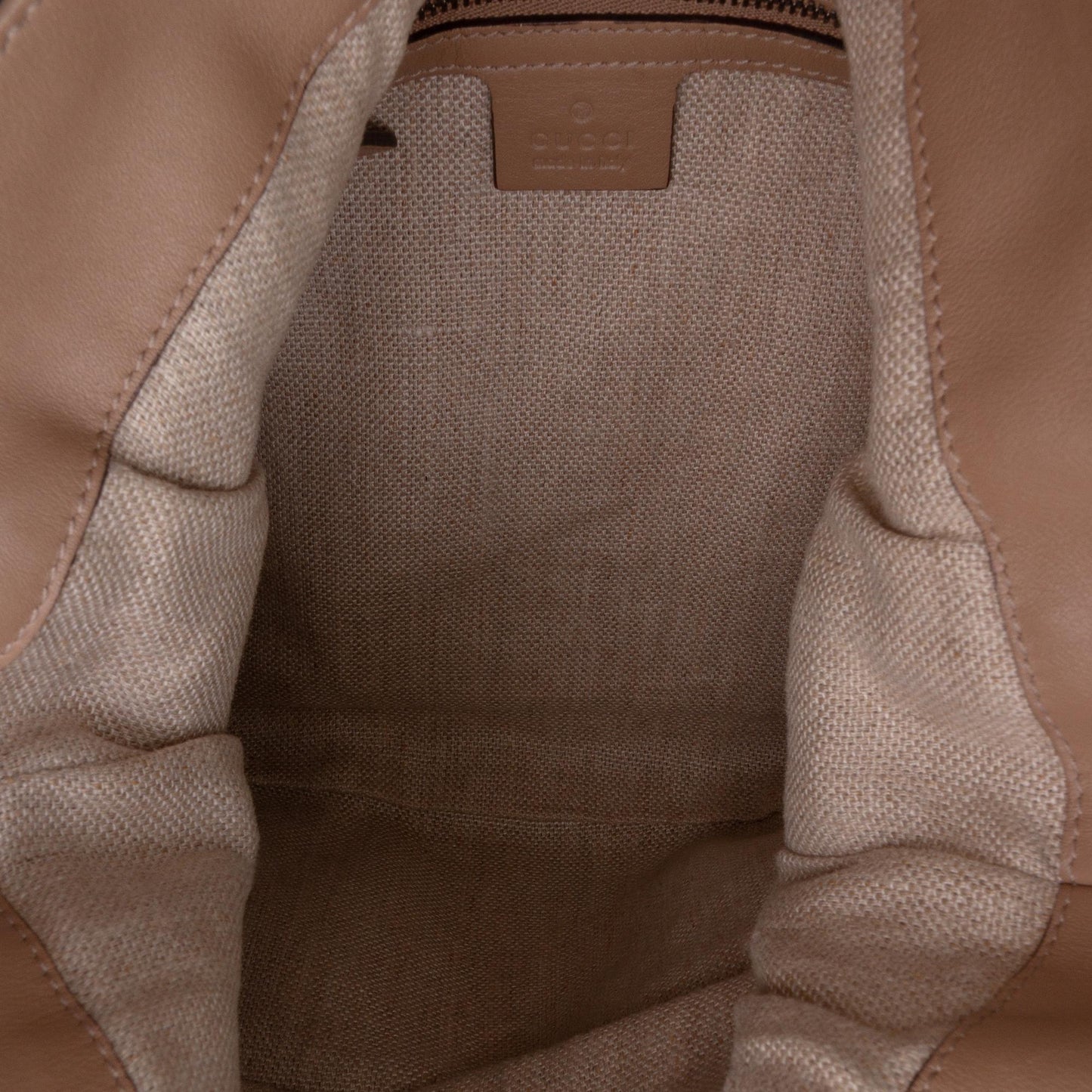 Gucci Medium Leather 1970 Chain Hobo Bag