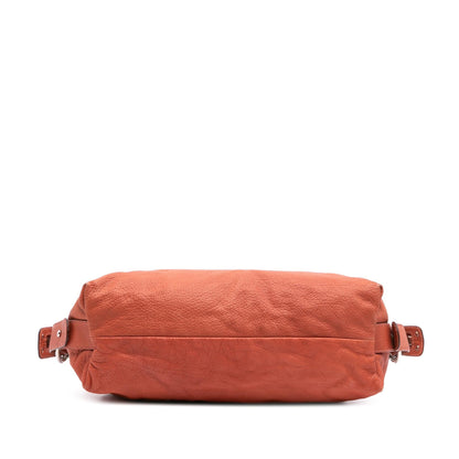 Gucci Medium Leather Bamboo Bar Tote