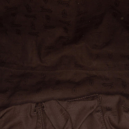 Gucci Medium Leather Bamboo Bar Tote