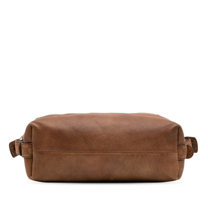 Gucci Medium Leather Bamboo Bar Tote