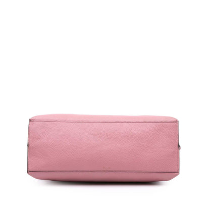 Gucci Medium Leather Bamboo Daily Satchel