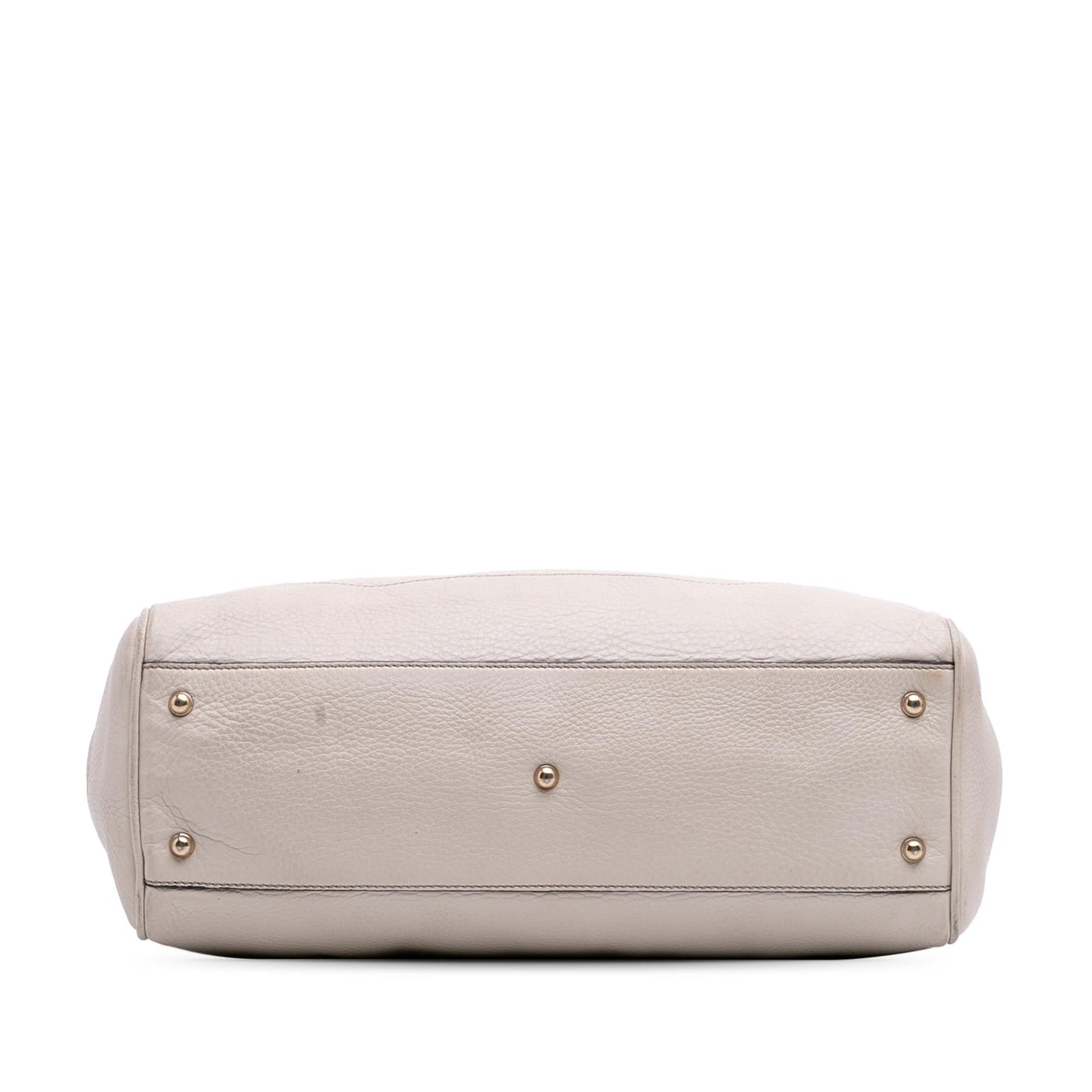 Gucci Medium Leather Bamboo Diana Tote