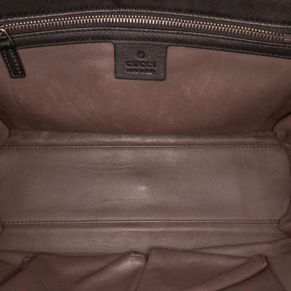 Gucci Medium Leather Dollar Interlocking G Crossbody