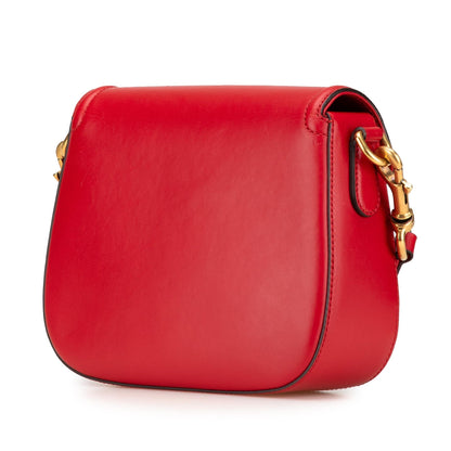 Gucci Medium Leather Web Crossbody