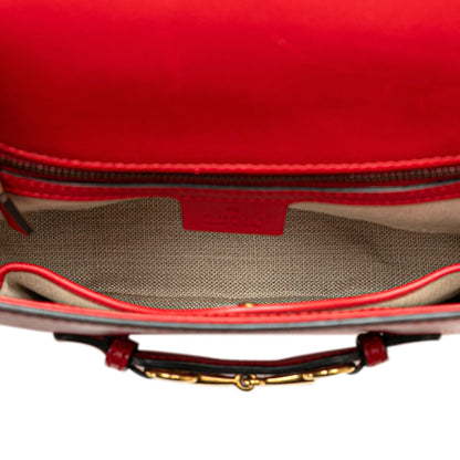 Gucci Medium Leather Web Crossbody