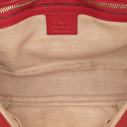 Gucci Medium Leather Soho Chain Flap Crossbody