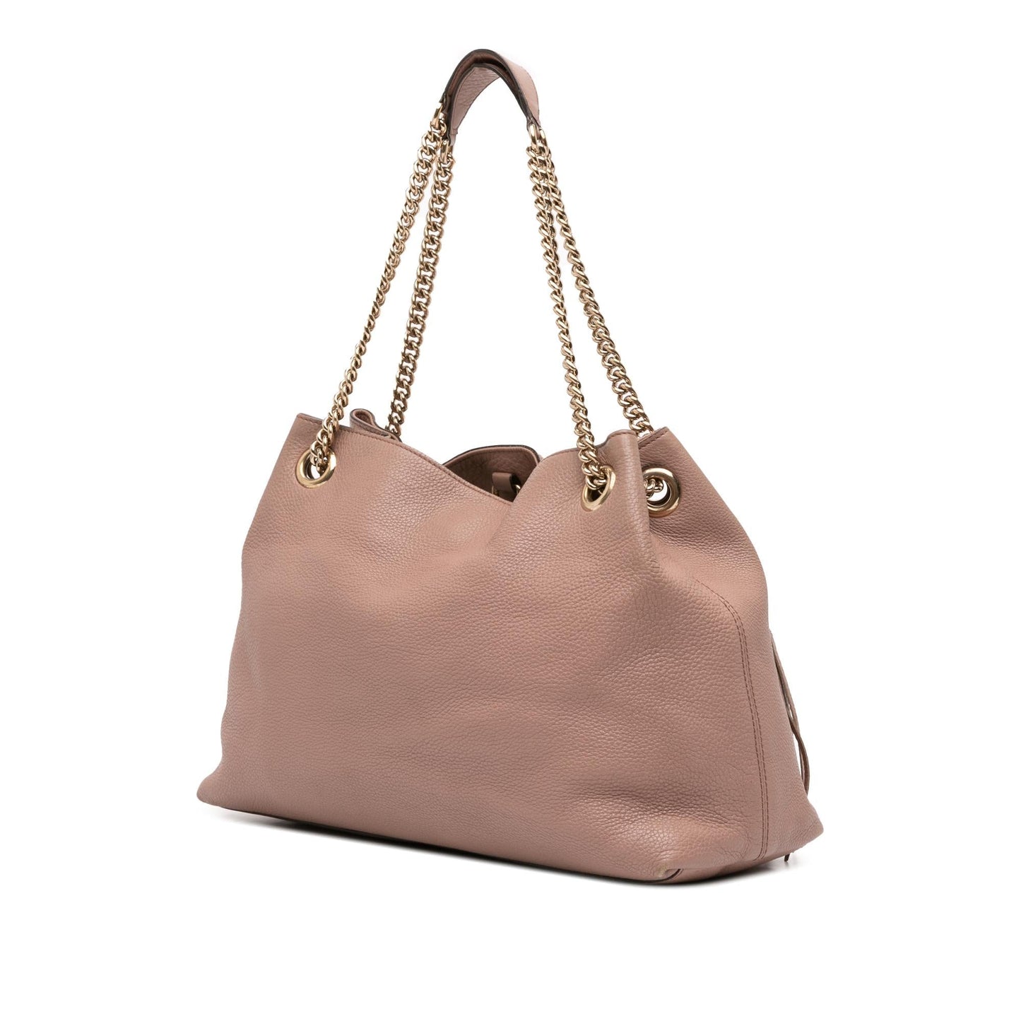 Gucci Medium Leather Soho Chain Tote