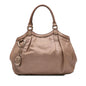 Gucci Medium Metallic Calfskin Sukey Tote