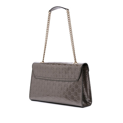 Gucci Medium Patent Guccissima Emily Shoulder Bag
