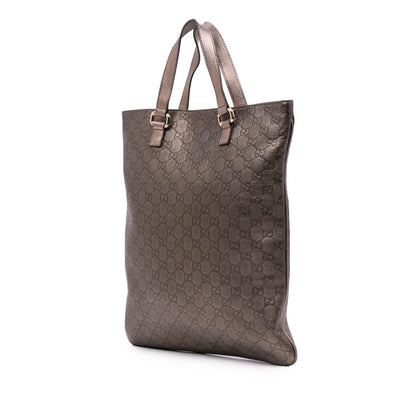 Gucci Metallic Guccissima Tote