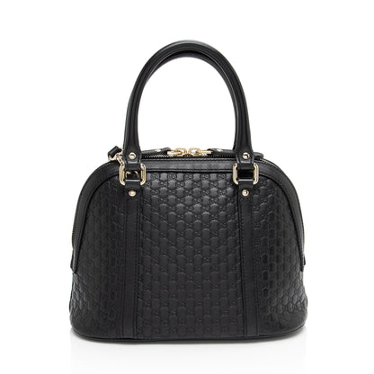 Gucci Microguccissima Leather Dome Small Satchel (SHF-54T71U)