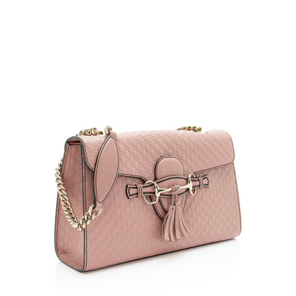 Gucci Microguccissima Leather Emily Medium Shoulder Bag