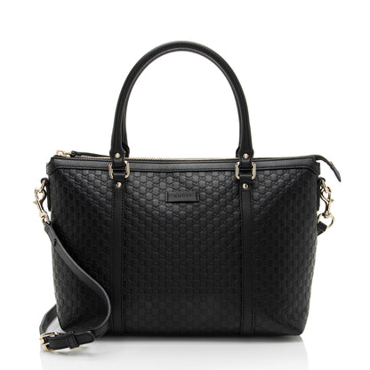 Gucci Microguccissima Leather Joy Small Zip Tote (SHF-TjfjYX)