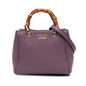 Gucci Mini Calfskin Bamboo Shopper Satchel