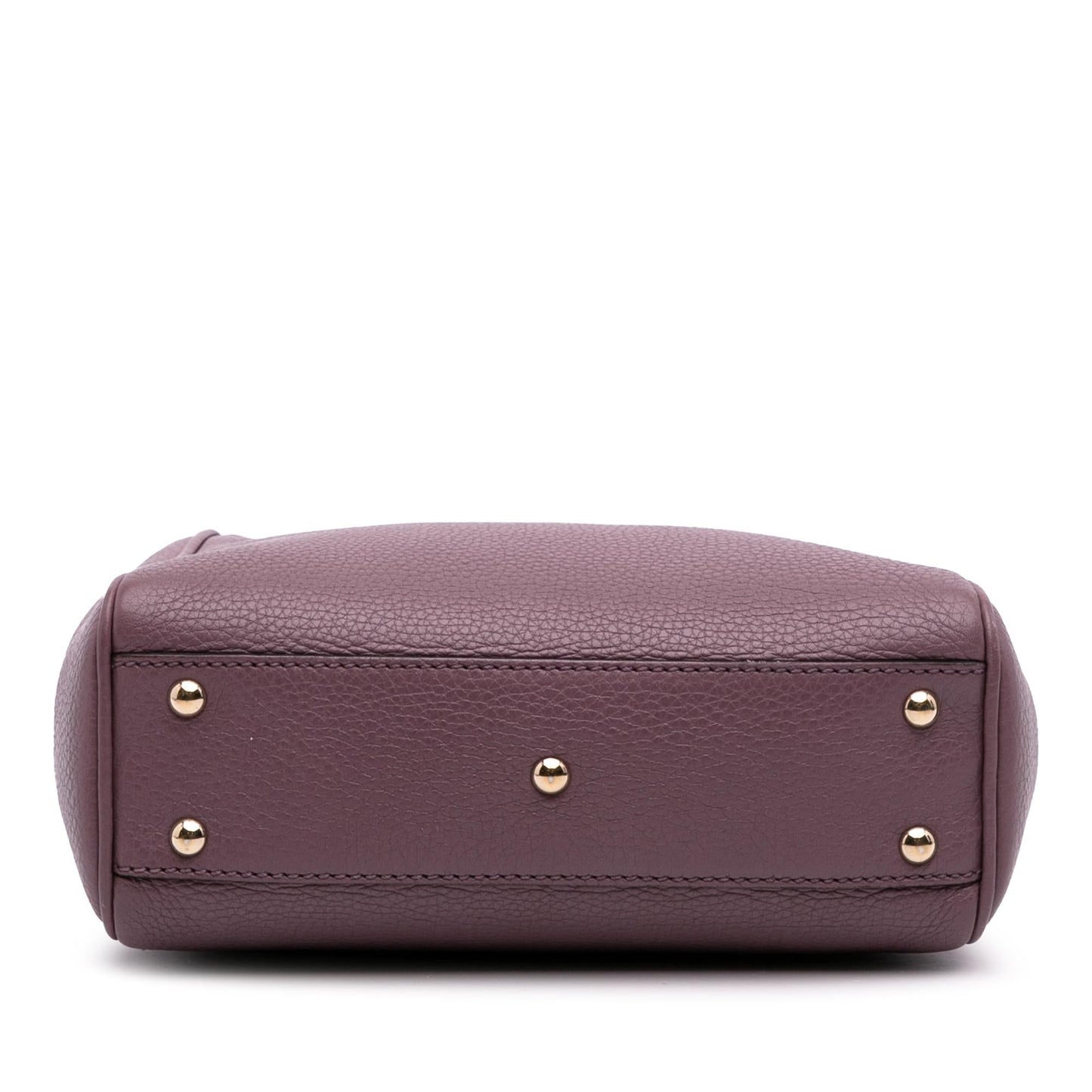 Gucci Mini Calfskin Bamboo Shopper Satchel