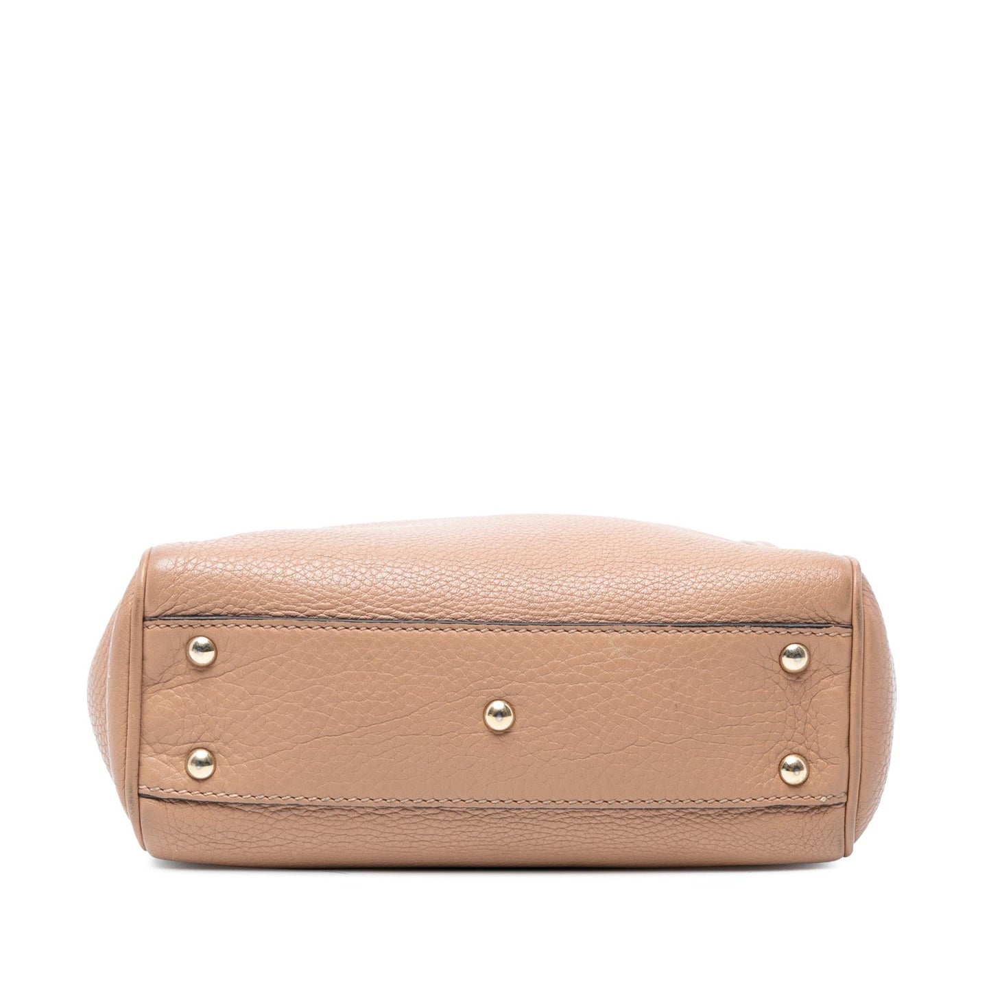 Gucci Mini Calfskin Bamboo Shopper Satchel