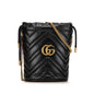 Gucci Mini GG Marmont Matelasse Bucket Bag