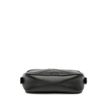 Gucci Mini GG Marmont Matelasse Crossbody Bag (SHG-McXg6G)