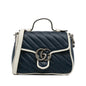Gucci Mini GG Marmont Torchon Top Handle Bag (SHG-iT64DF)