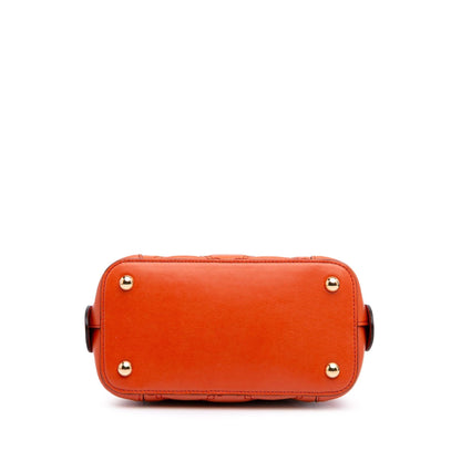 Gucci Mini GG Matelasse Calfskin Top Handle Bag