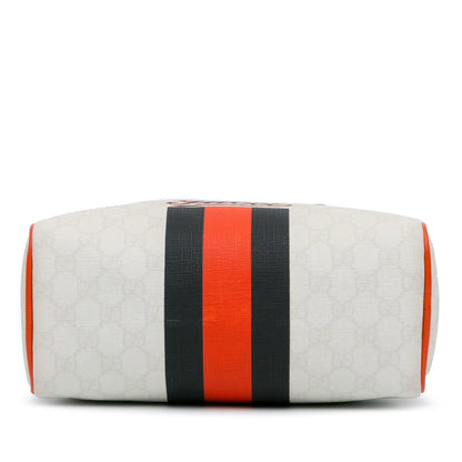 Gucci Mini GG Supreme Joy Web Boston Bag (SHG-R1IO0Q)